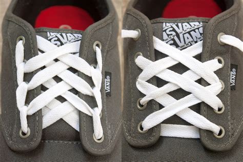 cool way to lace vans.